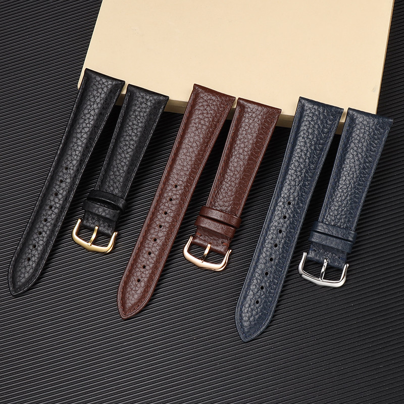 For Cartier Tank Must London Solo Genuine Leather Watch Strap Quick Disassembly Cow Band Folding Pin