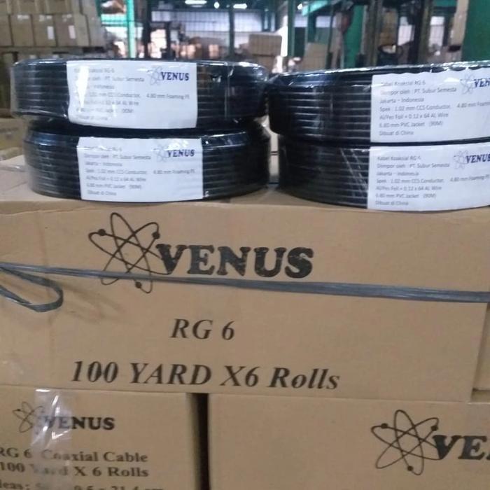 KABEL TV / KABEL ANTENA TV ECOBEST @100YARD RG 6