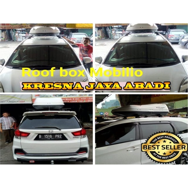 ROOF BOX MOBILIO DENGAN KAPASITAS BESAR