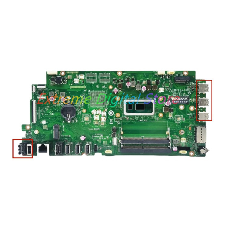 LA-H031P For Lenovo A340-24IWL A340-22IWL V540-24IWL All in One Laptop Motherboard With I3 I5