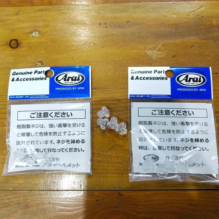 Baut Baseplate Arai Rx7X/Rr5/Rr4 Original Premium Arai Part