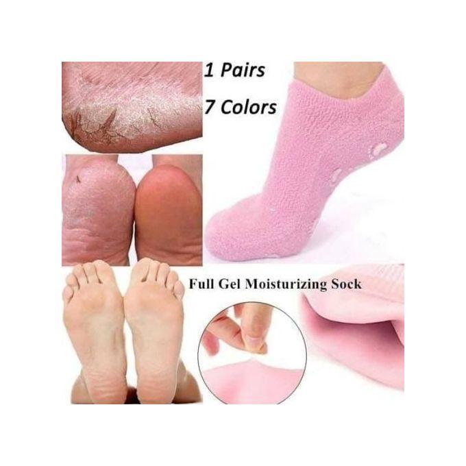 SPA GEL SOCKS - KAOS KAKI GEL SPA PELEMBAB KULIT KAKI, TUMIT DAN KUKU