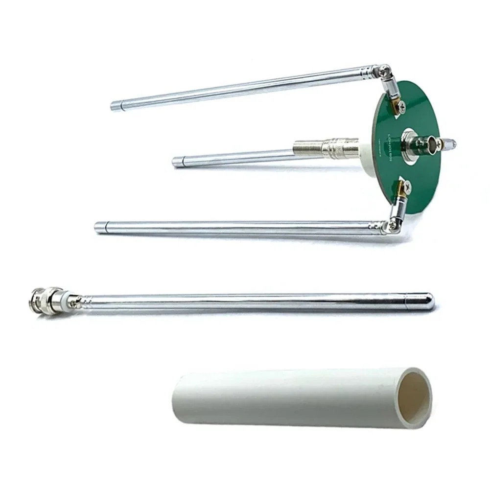 Outdoor Use 20cm To 112cm Length Telescopic Antenna BNC Q9 Antenna Adjustable Element Length