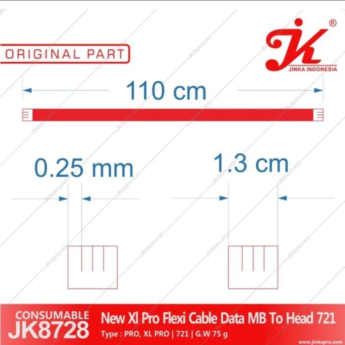 Kabel Flexybel Data Mb To Head Jinka Pro Nxl Pro Part Pro721 1351