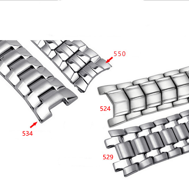 Watchband Wrist Strap for EF-521 533 534 535 539 544 546 554 563 Watch Bands Stainless Steel