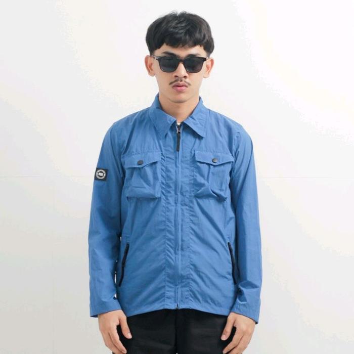 Troublemaker - Overshirt Jacket - Cambridge Cobalt