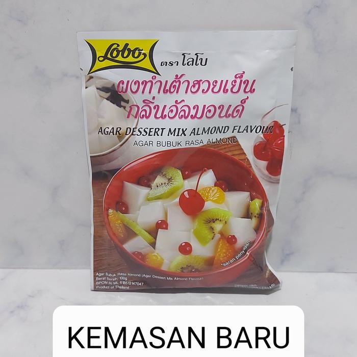 MNTB BUBUK PUDDING ALMOND / AGAR BUBUK RASA ALMOND / LOBO / DESSERT