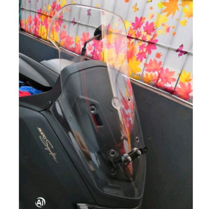 VISOR WINDSHIELD NEW NMAX 2020 2021 2022 TINGGI CLEAR RAYBEN SMOKE HITAM MOTOR MOTORCYCLE