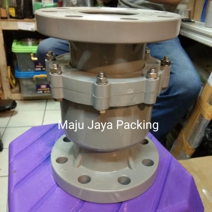 Swing check valve PVC Jis 10k 4" inch DN100/ check PVC flange jis 10k