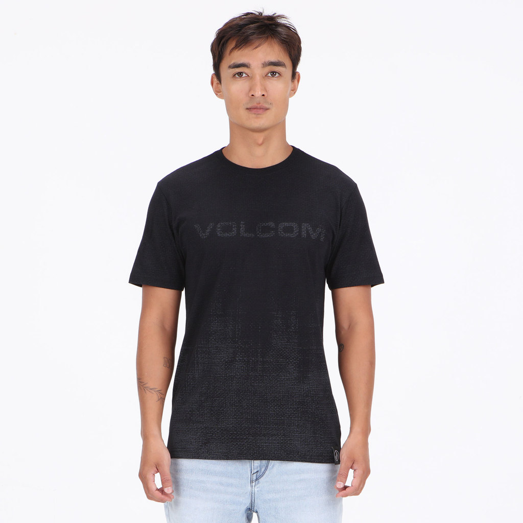 VOLCOM - MCT FADEOUT SHORT SLEEVE TEE BLACK