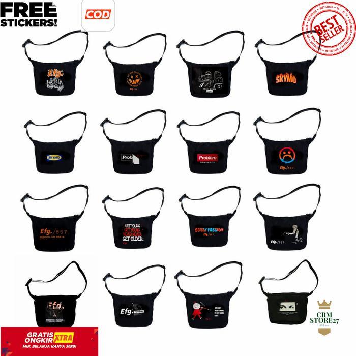 Tas Slingbag/ Tas Slempang EFG Premium Tas Selempang Pria dan Wanita