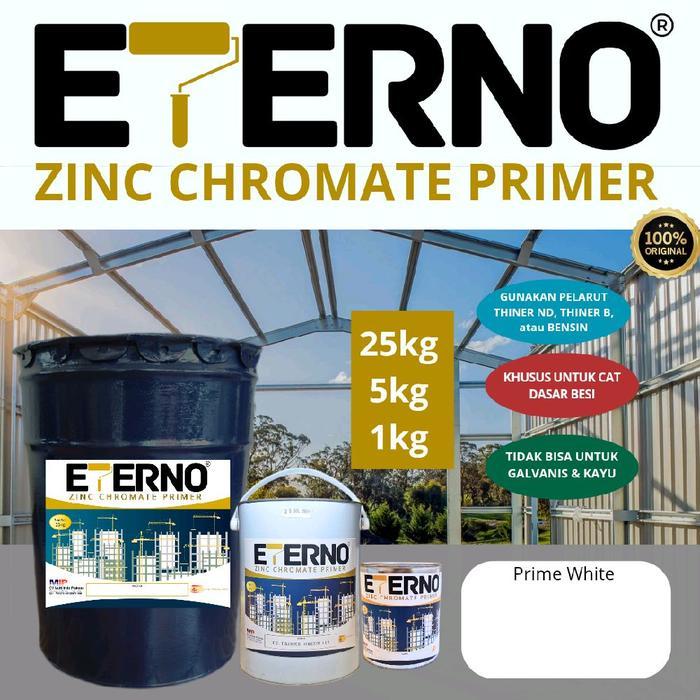 Cat dasar besi zinchromate - cat zinc chromate primer - cat meni besi - primer white putih
