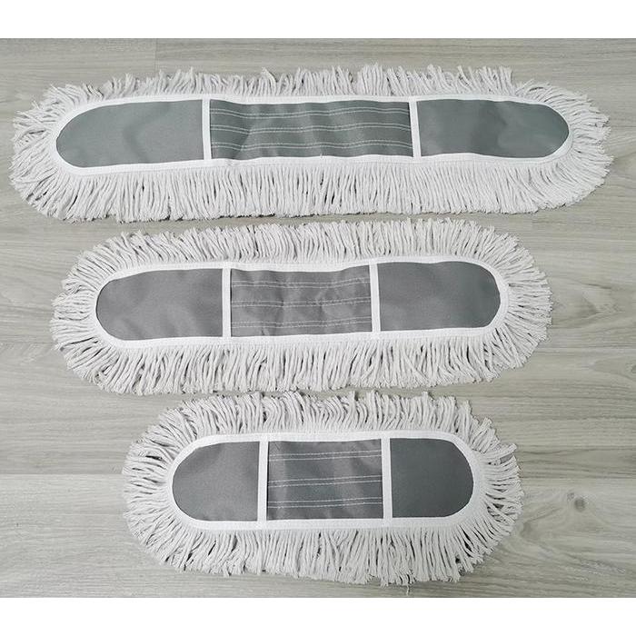 FAJARLAH Refill Lobby Duster Abu-Putih Sapu Lobby Mop Pel Lobby Lantai