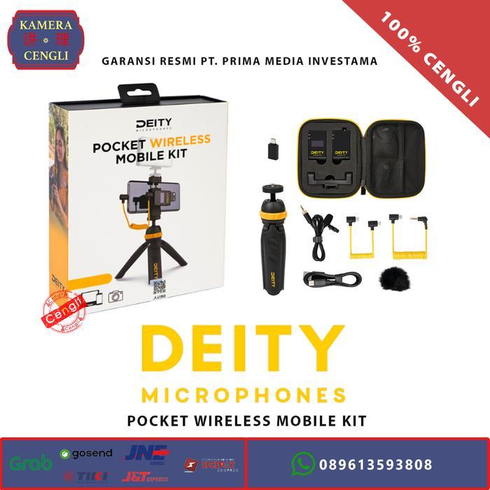 Deity Microphones Pocket Wireless Mobile Kit Mic - Original RESMI