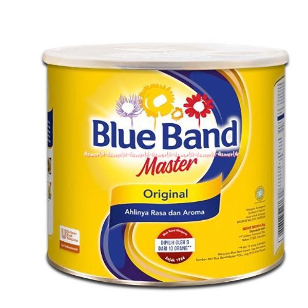Blue Band 2kg Master Original Blueband Kaleng Besar Jumbo Mentega 2 Kg Untuk Kue Cookies Masakan