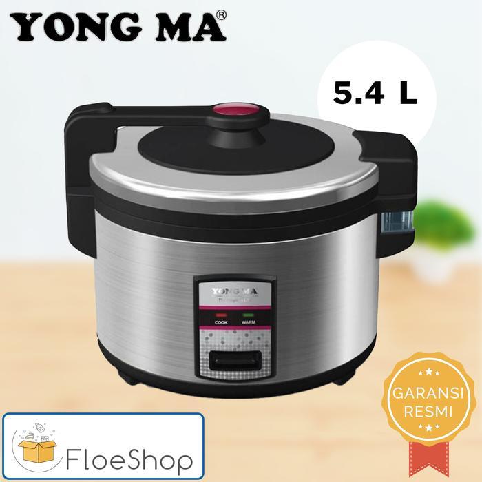 Magic Com Rice Cooker Jumbo Besar Yongma / Yong Ma SMC-5049 5.4 Liter