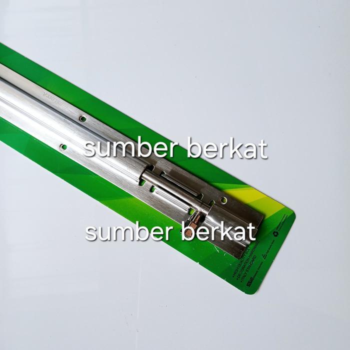 Grendel stainless 24 inch , slot pintu 60cm , grendel tempel 24inch , grendel pintu 60cm stainless ,