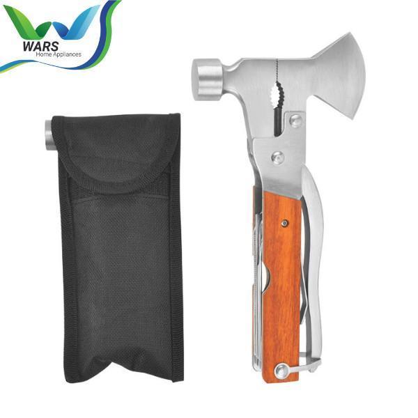 WARS Alat Camping Survival Tools Portable 15 in 1 Palu Kapak Pisau Multifungsi