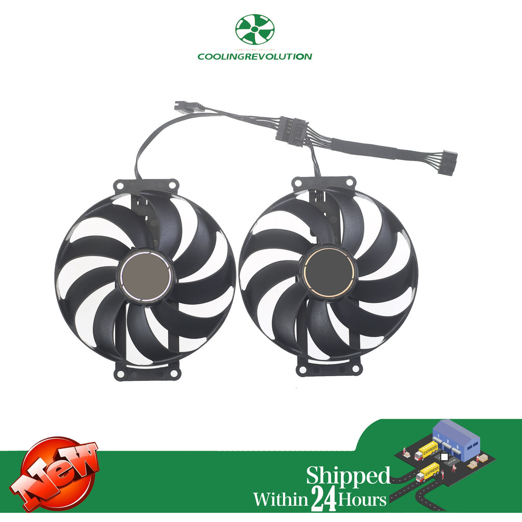 87MM PLA09215S12H DC12V 0.55A RTX3060 RTX3060TI 6Pin Graphics Fan for DUAL RTX 3060 RTX 3060 TI 8G M