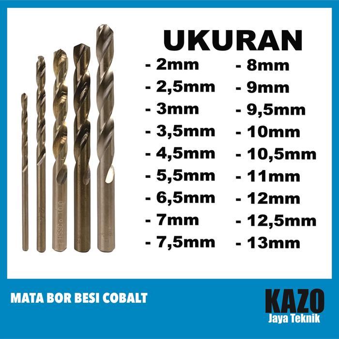 Mata Bor Besi Cobalt / Mata Bor Besi Baja