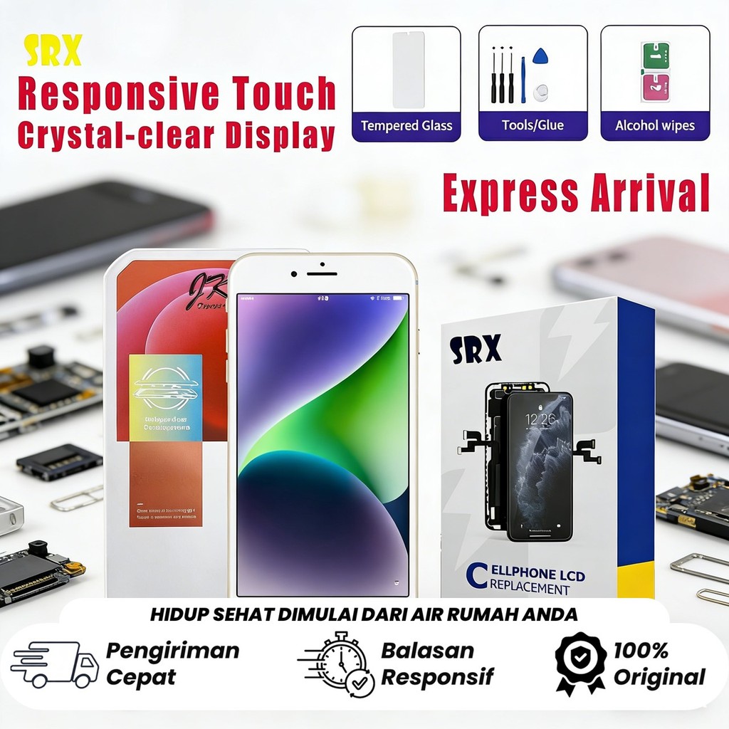 LCD IP 7 Plus Fullset LCD Touchscreen Original / LCD IPHONE 7 PLUS ORIGINAL 100%