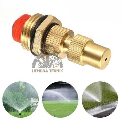 SPUYER KABUT 1 LUBANG KUNINGAN SPUYER LURUS NOZZLE KABUT NOSEL LURUS 2