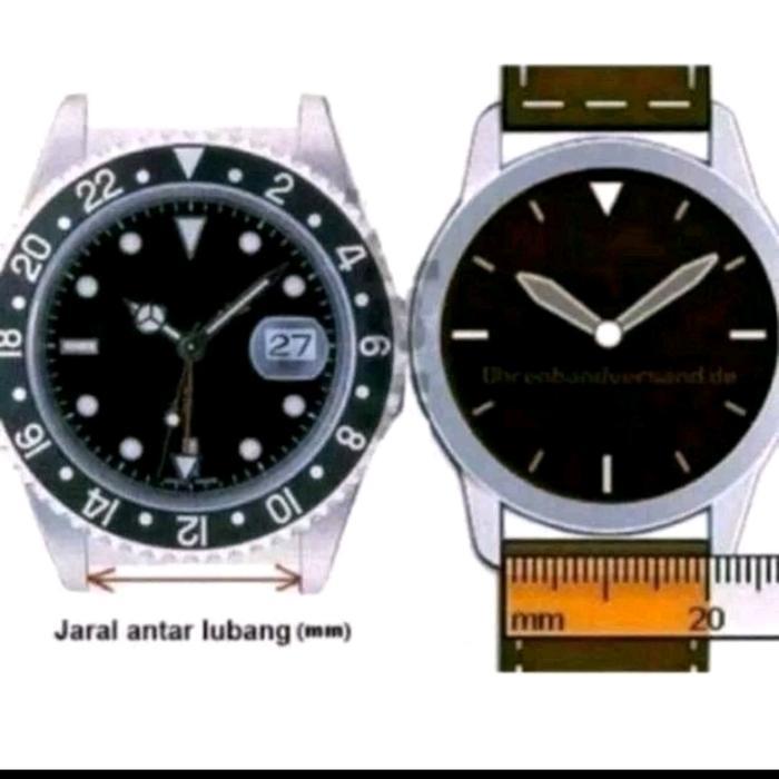 TALI/STRAP JAM TANGAN KULIT SEIKO 18MM/20MM/22MM