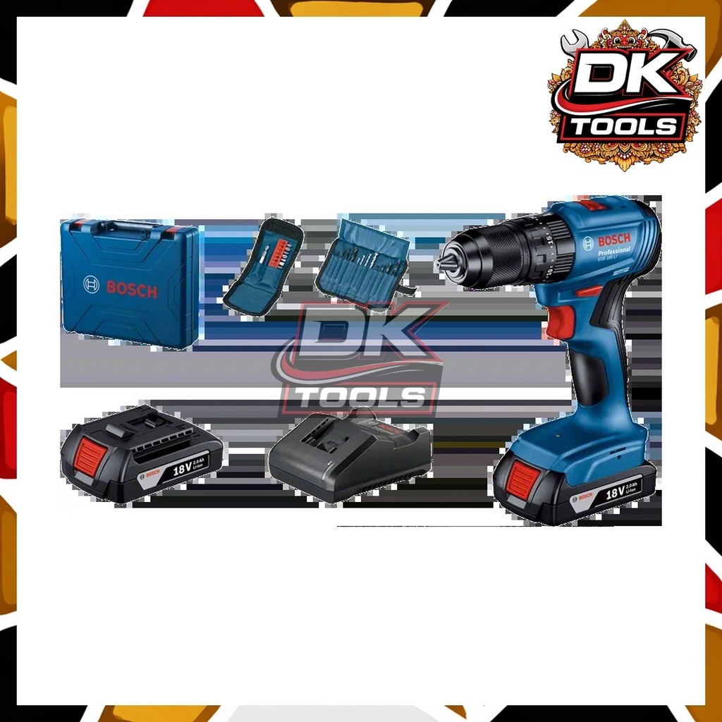 Bosch Mesin Bor Cordless  GSR 185 Li Gen 3 New Li Bosch - BorBatre 18Volt GSR 185 - Mesin  Bor Cordl
