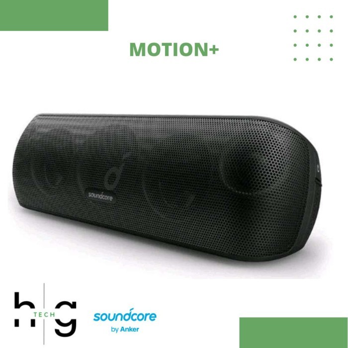 ANKER SOUNDCORE MOTION+ MOTION PLUS BLUETOOTH SPEAKER GARANSI -WIRELESS & BLUETOOTH SPEAKER