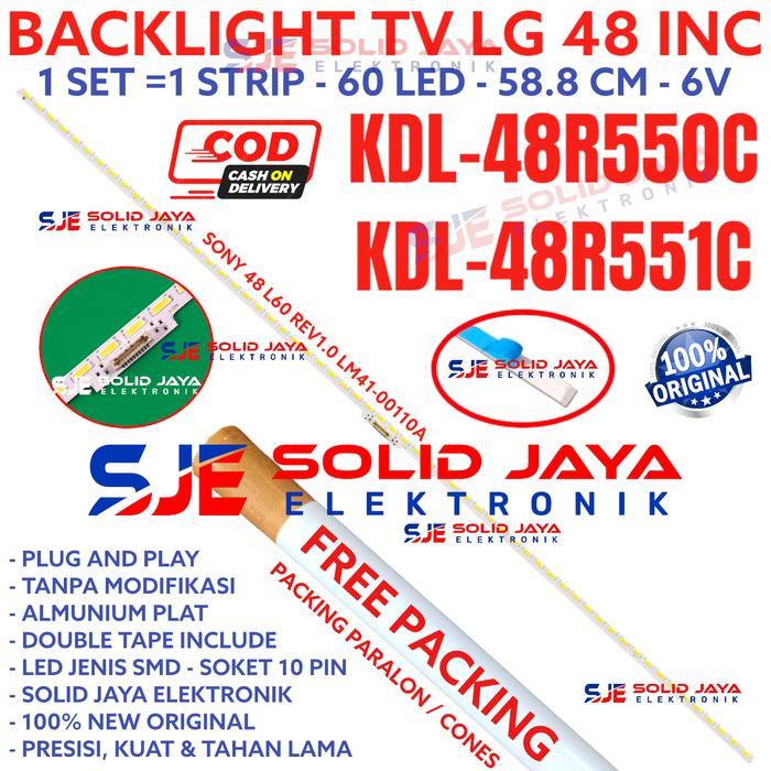 Backlight For Tv Led Sony 48 Inc Kdl 48R550 48R551 Kdl-48R550C Kdl-48R551C 48R550C 48R551C