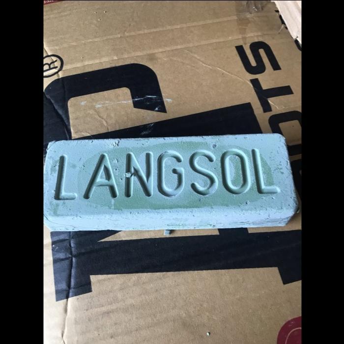 Batu Hijau/Batu Gosok/ Batu Poles Langsol Hijau/ Batu Poles Stainless