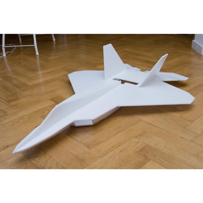 RC PLANE "F22 RAPTOR" LASER CUT PUZZLE KIT