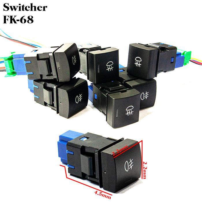 "New" Switch Foglamp Mobil Toyota Innova Zenix NEW Saklar Kotak