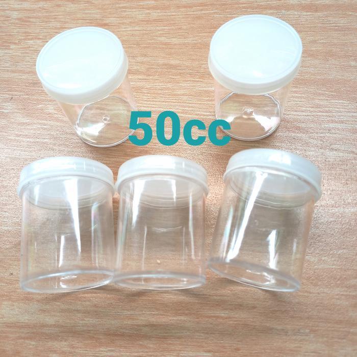 50Pcs Pot 50Cc Pot 50Ml Pot Urine 50 Cc Pot Salep 50Cc Pot Kosmetik 50Gram
