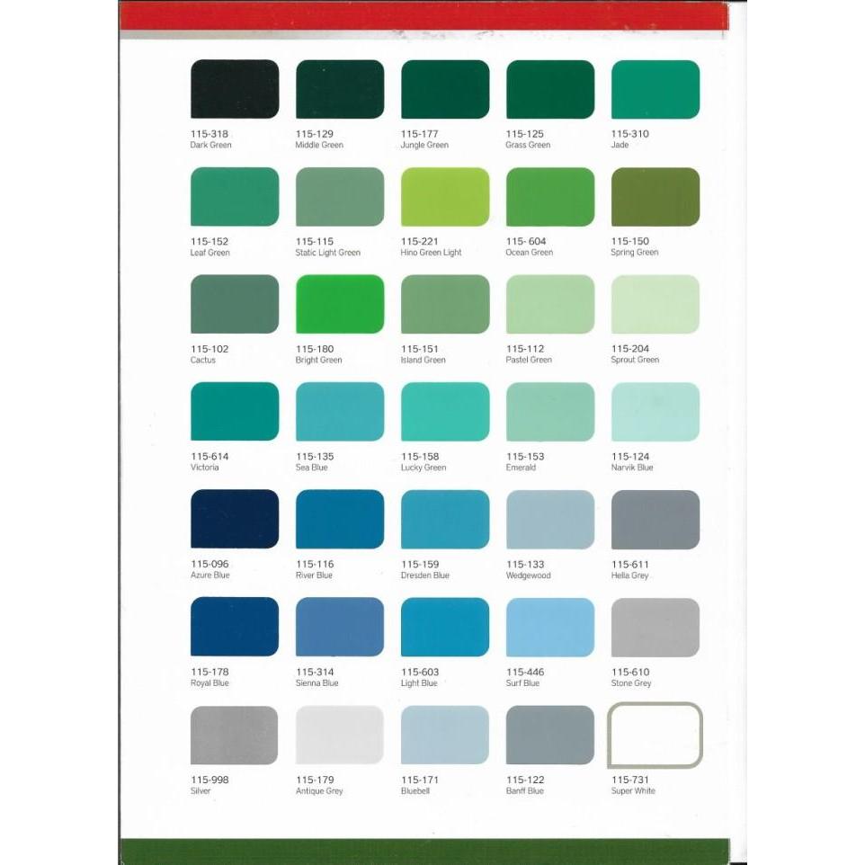 Kansai Ftalit Cat Besi & Kayu Gloss 1 Kg / River Blue 115-116 Co