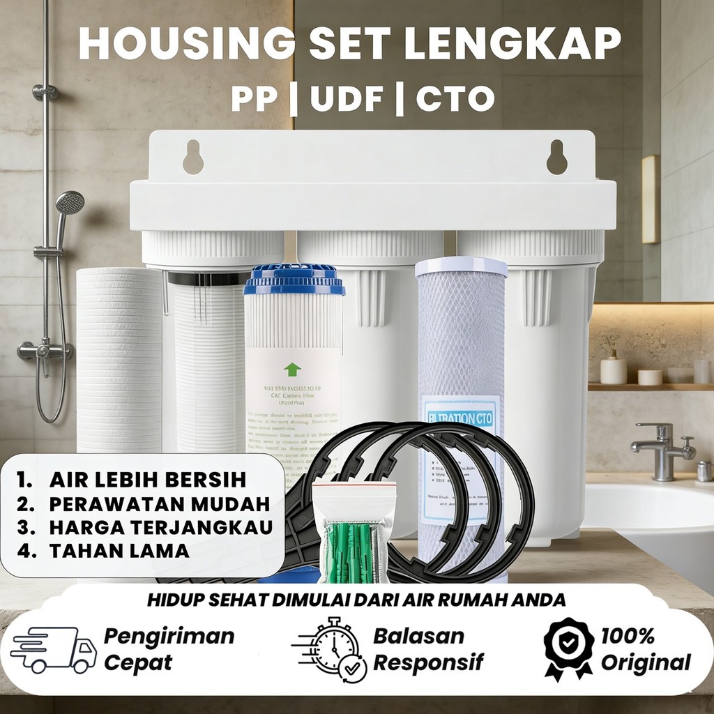 Filter Air Sumur / Filter Air Keruh /Paket Filter Air - DER DOLY