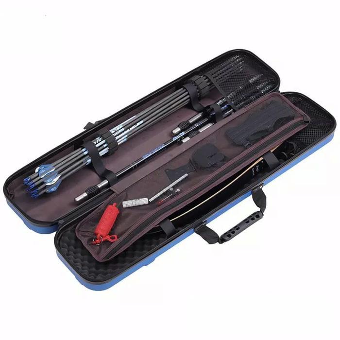 Hard Case Recurve Bow Tas Busur Panah Koper Hardcase Panahan 90 Cm