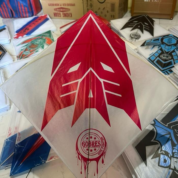 Layang Layang Sukhoi Super Aduan Turnamen Isi 10Pcs Free Standart Polos 5Pcs