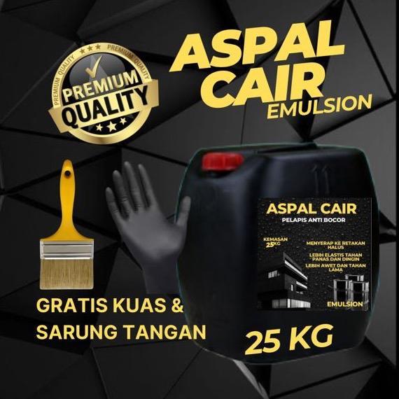 Aspal Cair Emulsion Anti Bocor 25Kg Murah