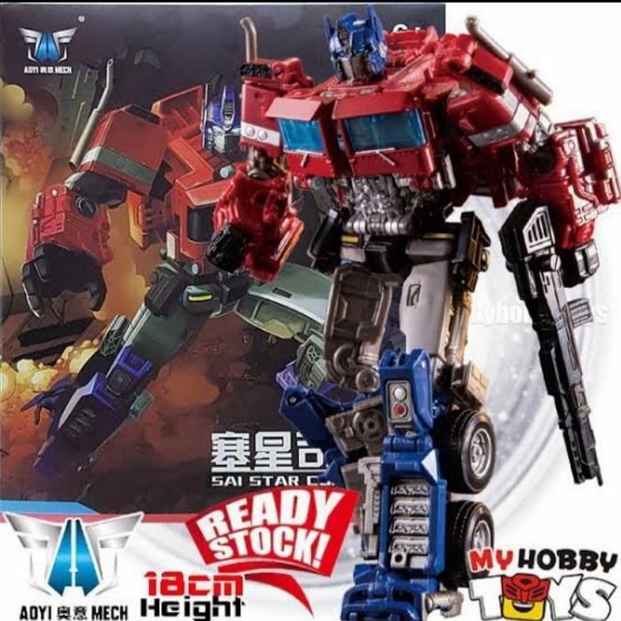 Best Seller Bmb Aoyi Transformers Optimus H6001-4A H6001-4B Dark Commander Figure Original