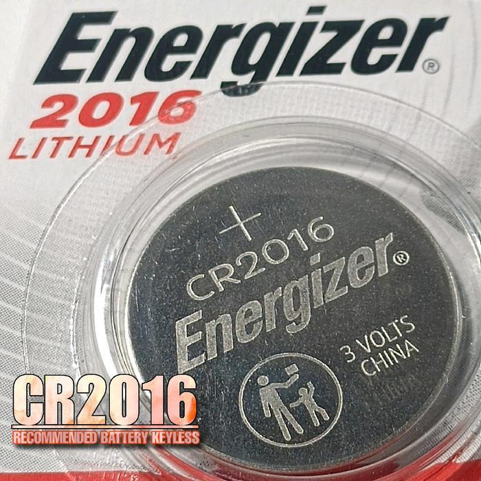 Baterai Remot Kunci Alarm Keyless Mobil Toyota Agya CR2016 Asli - Car