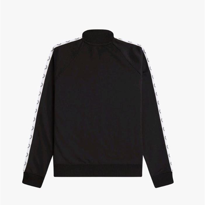 Fred Perry - Fred Perry Taped Track Jacket - Black