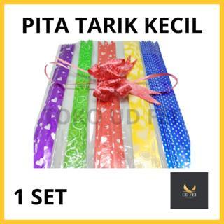 (1 SET) Pita Tarik Besar/ Pita Serut/ Pita Kado