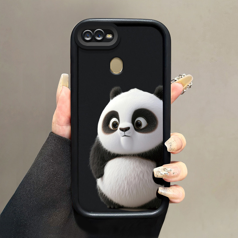 Casing Hp untuk OPPO A7 A5s A12 A12s A11K Case Kungfu Panda Kasing silikon Cesing Anti Crack Tahan B