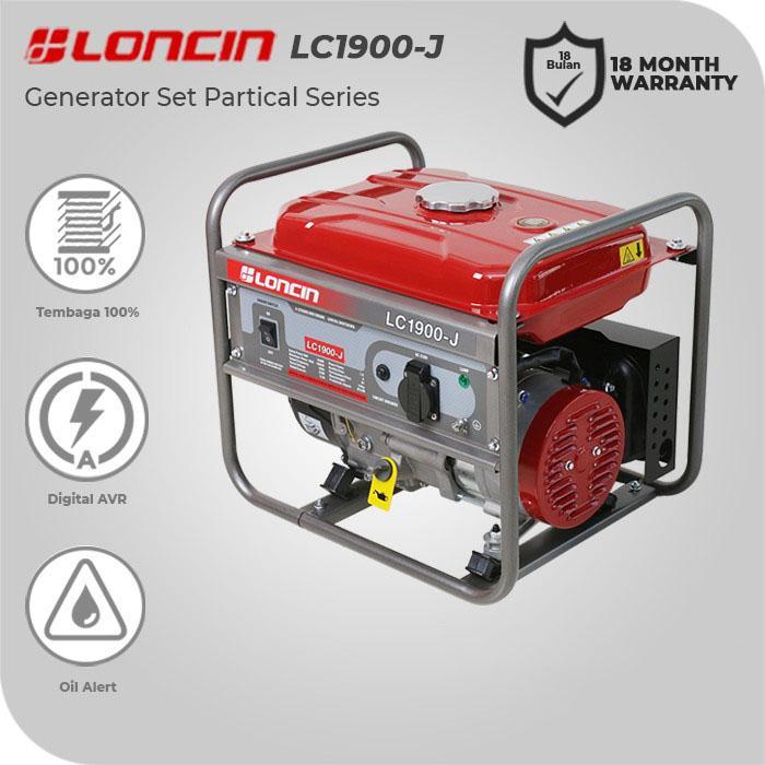 Loncin LC1900J 1000 Watt Generator Bensin