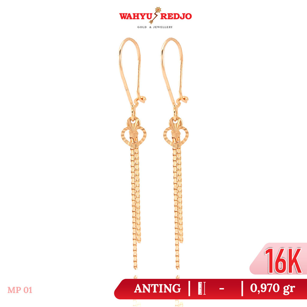 Anting Emas Kadar 16K Wahyu Redjo AN-16K 30766789