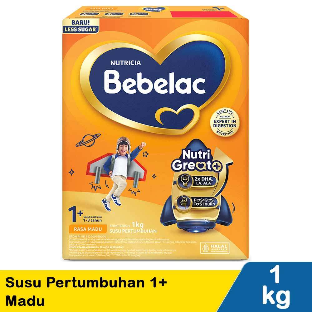 BEBELAC 3 / 1+ SUSU PERTUMBUHAN MADU 1KG ID
