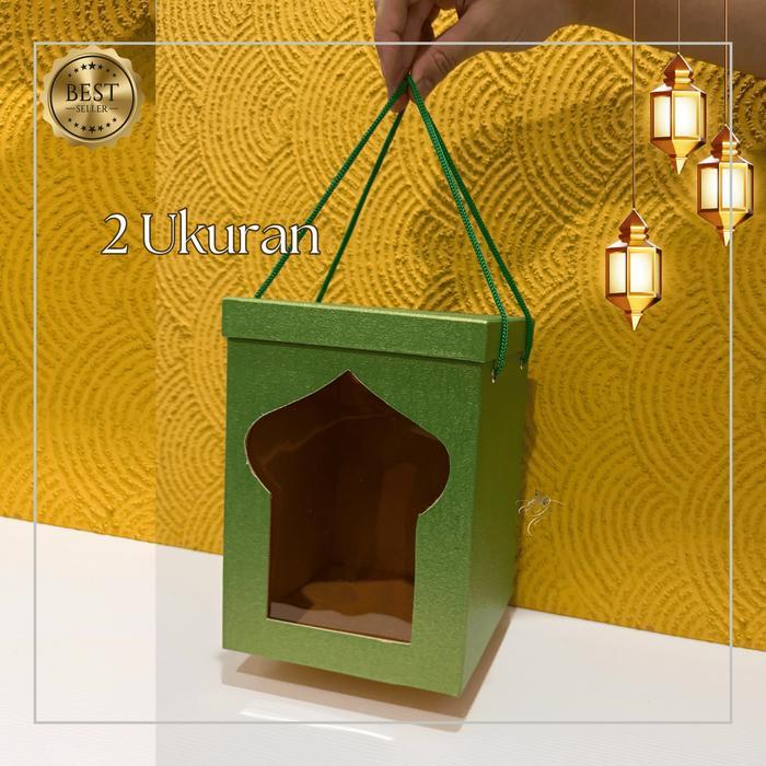 Box Kue Lebaran Hampers 2026 Nemtuk Kubah Kotak Lapis Legit Hardbox Tebal Hampers Lebaran Idul Fitri