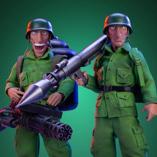 Ready Tunshi Studio 1/12 Metal Slug Wave 1 - Rebel Soldiers (2 figures)