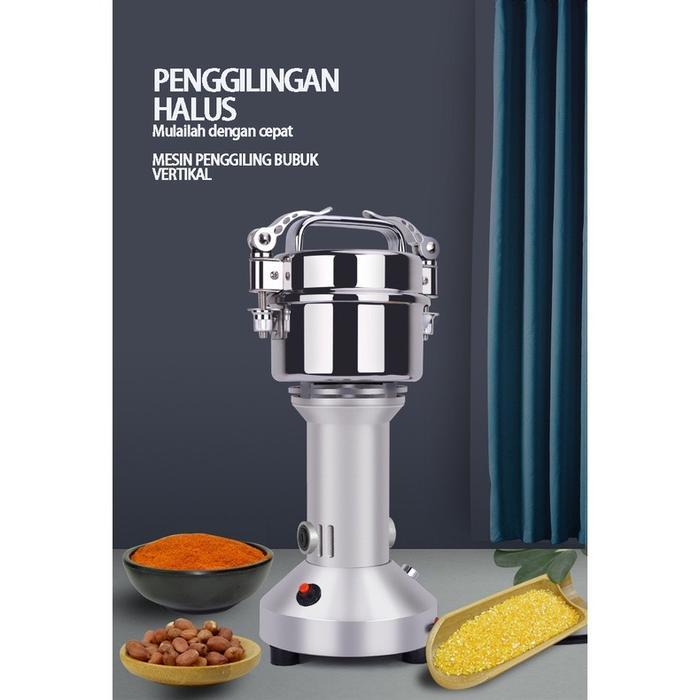 MESIN PENEPUNG LISTRIK POWDER GRINDER GILING BUMBU KERING PENGGILING BUMBU GILING TEPUNG BUBUK